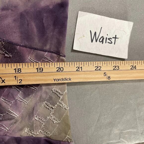 Venezia Womens Plus Size 14 16W Embroidered Tie Dye Y2K Stretch Top Fairy Grunge - Picture 8 of 9